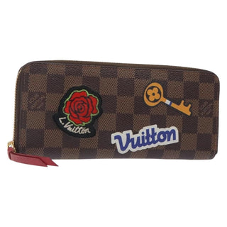 Louis Vuitton Clemence Wallet Limited Edition Patches Damier