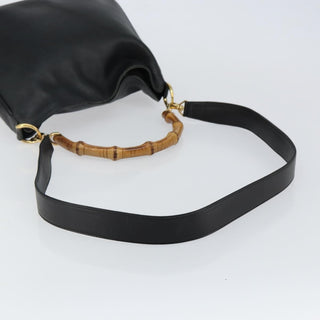Gucci Diana NM Bamboo Shoulder Bag Leather
