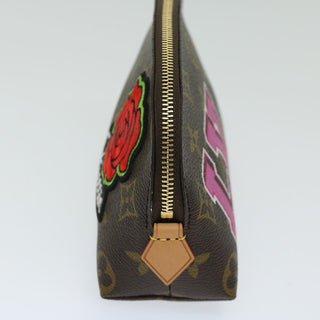 Louis Vuitton Cosmetic Pouch Limited Edition Patches Monogram Canvas