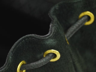 Gucci Vintage Bamboo Backpack Suede