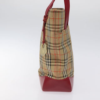 Burberry Nova Check Tote canvas check pattern
