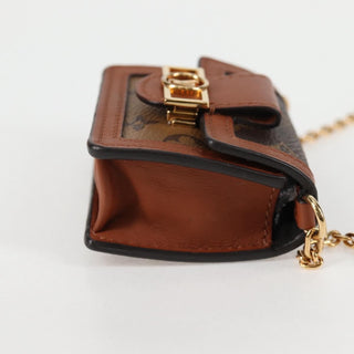 Louis Vuitton Dauphine Chain Wallet Reverse Monogram Canvas