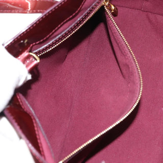 Louis Vuitton Wilshire Handbag Monogram Vernis