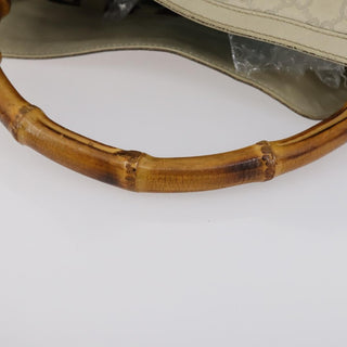 Gucci Vintage Diana Bamboo Shoulder Bag Leather