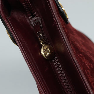 Celine Vintage Macadam Shoulder Bag Suede