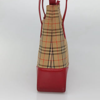 Burberry Nova Check Tote canvas check pattern