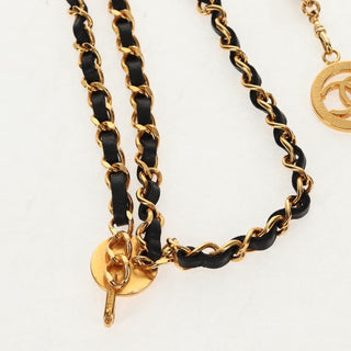 Chanel Vintage Multi-Chain Medallion Belt Metal and Leather