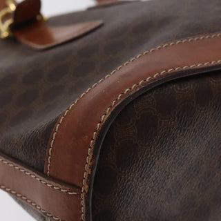 Celine Vintage Macadam Handbag Canvas