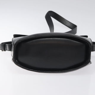 Celine Vintage Circle Logo Crossbody Bag Leather