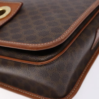 Celine Macadam Shoulder Bag PVC Leather