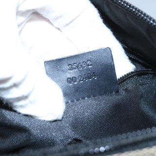 Gucci Vintage Bamboo Handle Tote Canvas