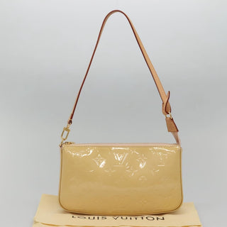 Louis Vuitton Pochette Accessoires Monogram Vernis with Monogram Canvas