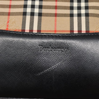 Burberry Nova Check Tote canvas check pattern