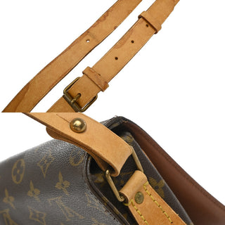 Louis Vuitton Cartouchiere Handbag Monogram Canvas