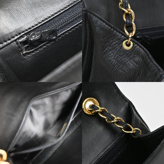 Chanel Vintage CC Full Flap Bag Quilted Lambskin