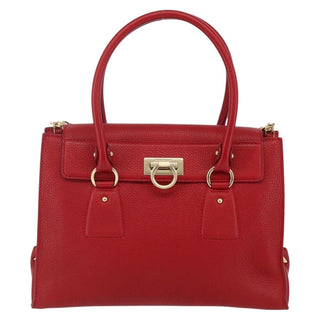 Salvatore Ferragamo Lotty Satchel Leather