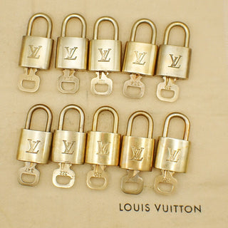 Louis Vuitton Cadenas Bag Charm Gold-plated