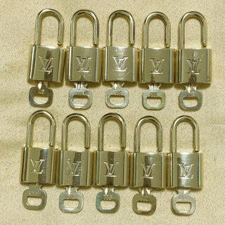Louis Vuitton Cadenas Bag Charm Gold-plated