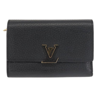 Louis Vuitton Capucines Compact wallet Leather