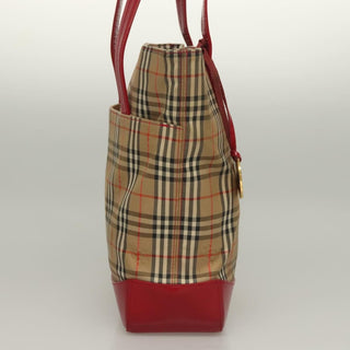 Burberry Nova Check Tote canvas check pattern