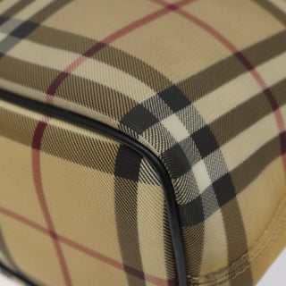 Burberry Top Handle Tote Nova Check Canvas