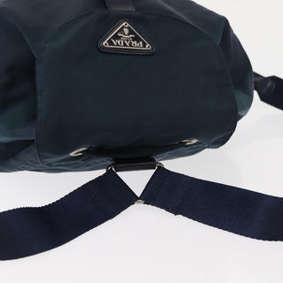 Prada Buckle Backpack Quilted Tessuto