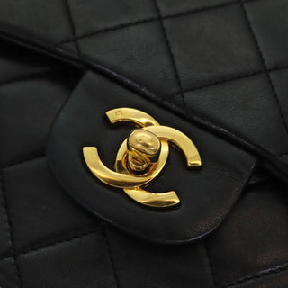 Chanel Vintage Classic Double Flap Bag Quilted Lambskin