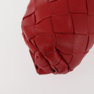 Bottega Veneta The Pouch Intrecciato Leather with Metal Detail