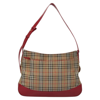 Burberry Shoulder Bag Nova Check Canvas