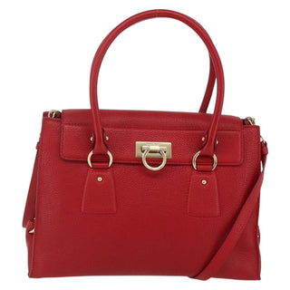 Salvatore Ferragamo Lotty Satchel Leather