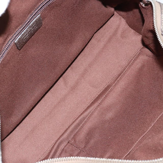 Salvatore Ferragamo Gancini Buckle Shoulder Bag Leather