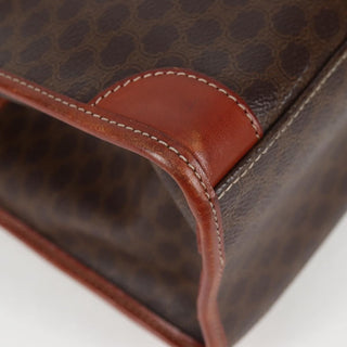 Celine Vintage Macadam Shoulder Bag Leather