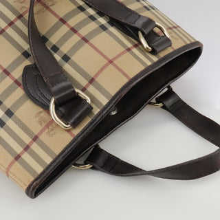 Burberry Onslow Tote Haymarket Coated Canvas
