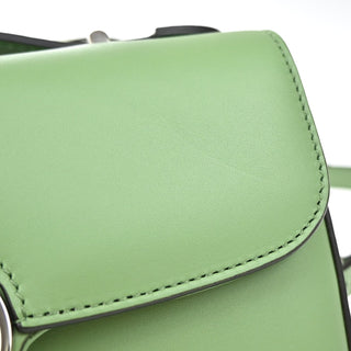 Gucci Petite GG Flap Shoulder Bag Leather