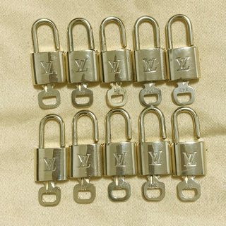 Louis Vuitton Cadenas Bag Charm Gold-plated