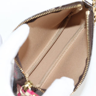 Louis Vuitton Pochette Accessoires Limited Edition Christmas Animation Monogram Canvas