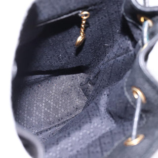 Gucci Vintage Bamboo Backpack Suede