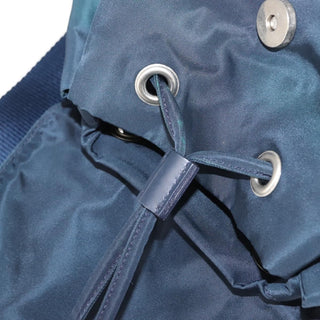 Prada Buckle Backpack Quilted Tessuto