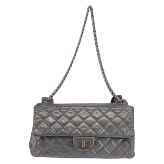 Chanel Reissue 2.55 Double Compartment Flap Bag Quilted Aged Calfskin