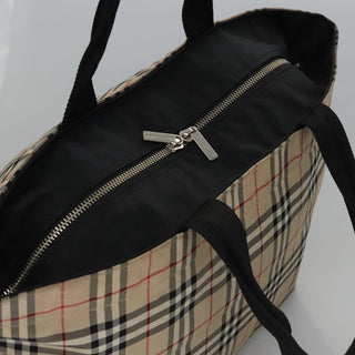 Burberry Nova Check Tote Nylon