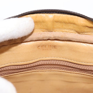 Celine Macadam Shoulder Bag PVC Leather