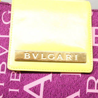Bvlgari B.Zero1 Logomania Bag Canvas with Leather