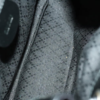 Gucci Vintage Bamboo Backpack Canvas and Leather