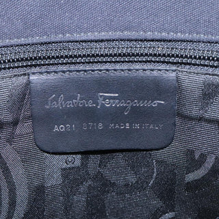 Salvatore Ferragamo Vala Shoulder Bag Canvas