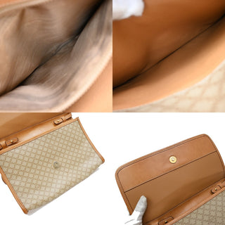 Celine Macadam Shoulder Bag Leather