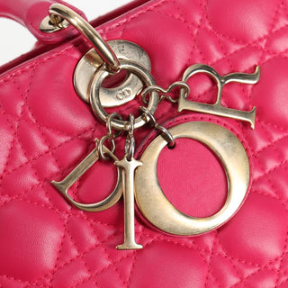 Christian Dior Lady Dior Bag Cannage Quilt Lambskin