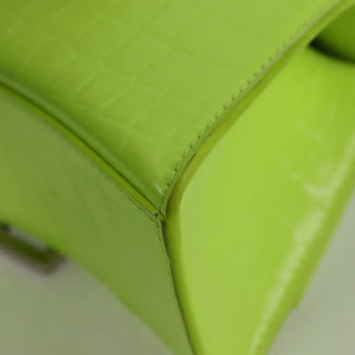 Balenciaga Hourglass Top Handle Bag Leather