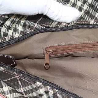 Burberry Nova Check Tote Nylon