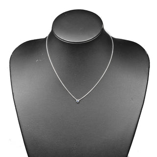 Tiffany & Co. Elsa Peretti Color By The Yard Chain Ring Sterling Silver with Aquamarine