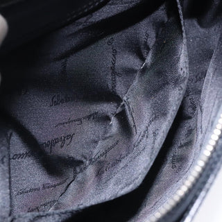 Salvatore Ferragamo Gancini Shoulder Bag Leather